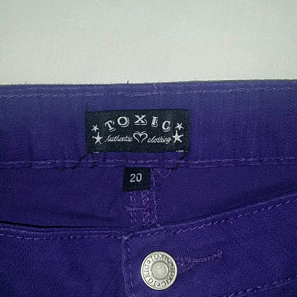 Toxic Selection purple jeans
